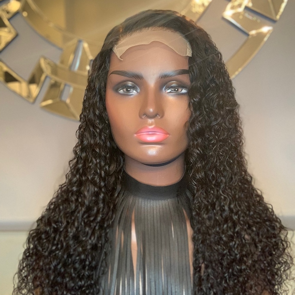 This is a beautiful human hair wig, no shedding or tangling, and will last years
